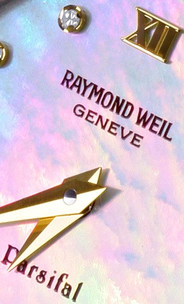 Foto 3 - Raymond Weil Parsifal Stahl-Gold-Uhr Diamanten-Perlmutt, R5532